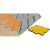 Тротуарная плитка Браер Волна Желтая Тротуарная плитка Браер Волна Желтая